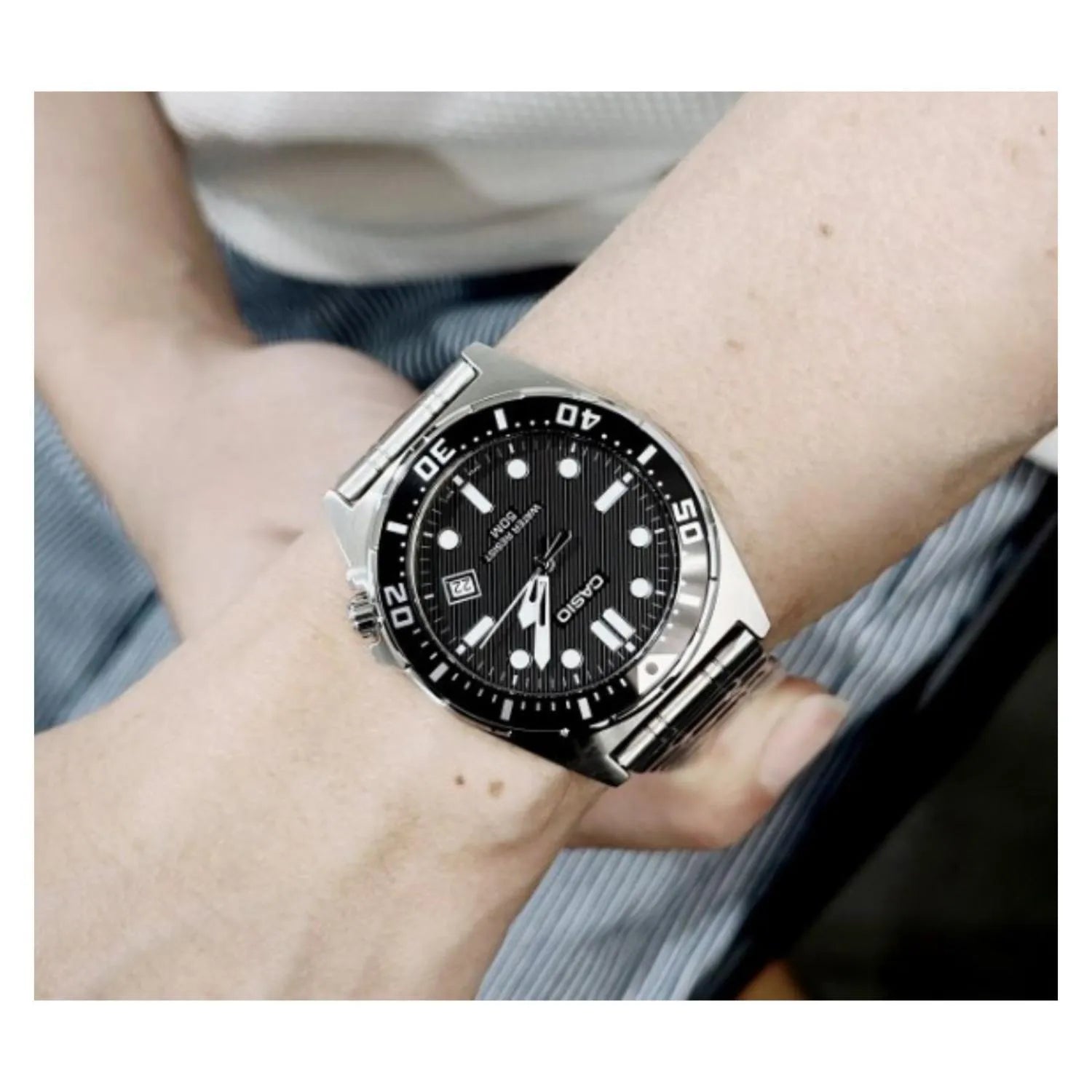 Reloj Casio MTD-135D-1AVDF Hombre + Estuche